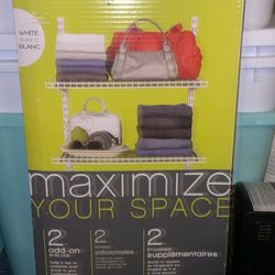 Rubbermaid Configurations 2-Shelf Add-On Kit