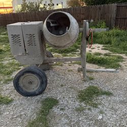 Cement Mixer Electric 