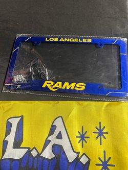 LA Rams license plate frame