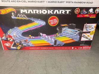 Mario Kart rainbow road track