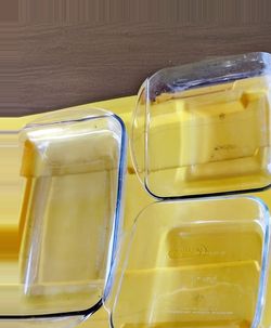 PYREX / ANCHOR CASSEROLE PANS
