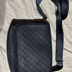 Louis Vuitton Blue Messenger Bag 