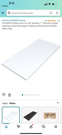White Table Top Only