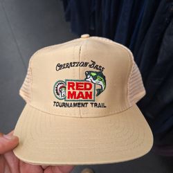 RED MAN SNAPBACK HAT