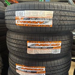 225/65R17 Arroyo New Tires Installed And Balanced 