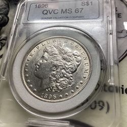 1896 P Morgan Silver Dollar $1 MS