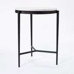 Threshold Round Marble End Table 