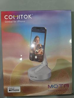 COMITOK Magnetic Auto Face Tracking Stand MOTA Tripod with Remote Controller