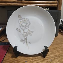 Classic Rose Pattern Rosenthal Set Of 12 Salad Plates Vintage Mint