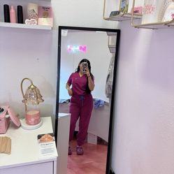 FIGS Scrubs Set Women Size M Pink