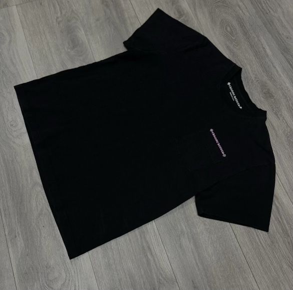 Chrome Hearts Marty Boy Should Logo T Dhitt Black/Pink