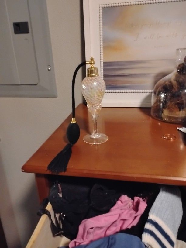 Antique Glass Perfume Bottle