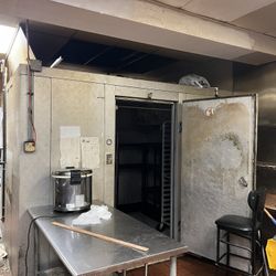 Walk-in refrigerator 7’6” x 9’6”