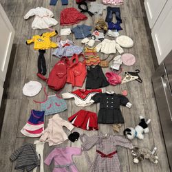 American Girl Doll Clothes Bundle Lot