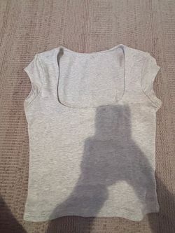 Garage square neck top