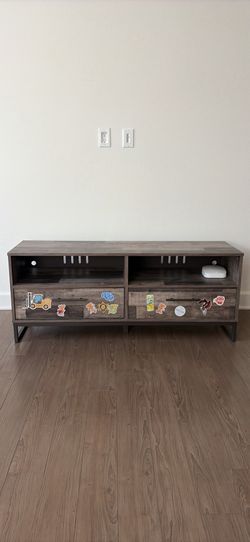 TV Stand with 2 drawers