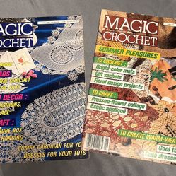 Vintage Magic Crochet Magazines