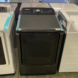Black Samsung Dryer W9 