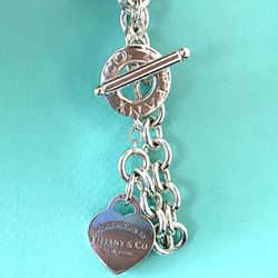 Tiffany & Co. Heart Tag Toggle Bracelet