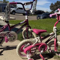 Toddler/Little Kid Bikes W/ Training Wheels