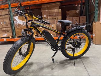 26-inch fat tire electric bicycle