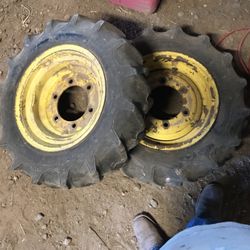 John Deere tractor tire