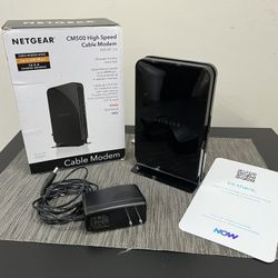 NETGEAR Cable Modem CM500 - Compatible with All Cable Providers