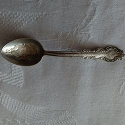 Antique Christmas 1897 Souvenir Spoon