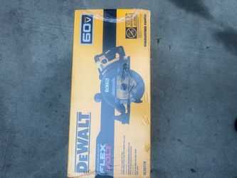 DeWalt FLEXVOLT 60V 7-1/4" Worm Drive Circular Saw