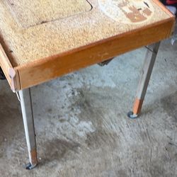 Vintage Baby High Chair And Scale