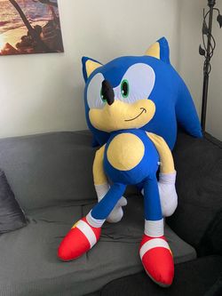 Giant Sonic the Hedgehog Plush Stuffed Animal