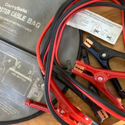Booster Jumper Cables w/ Pouch