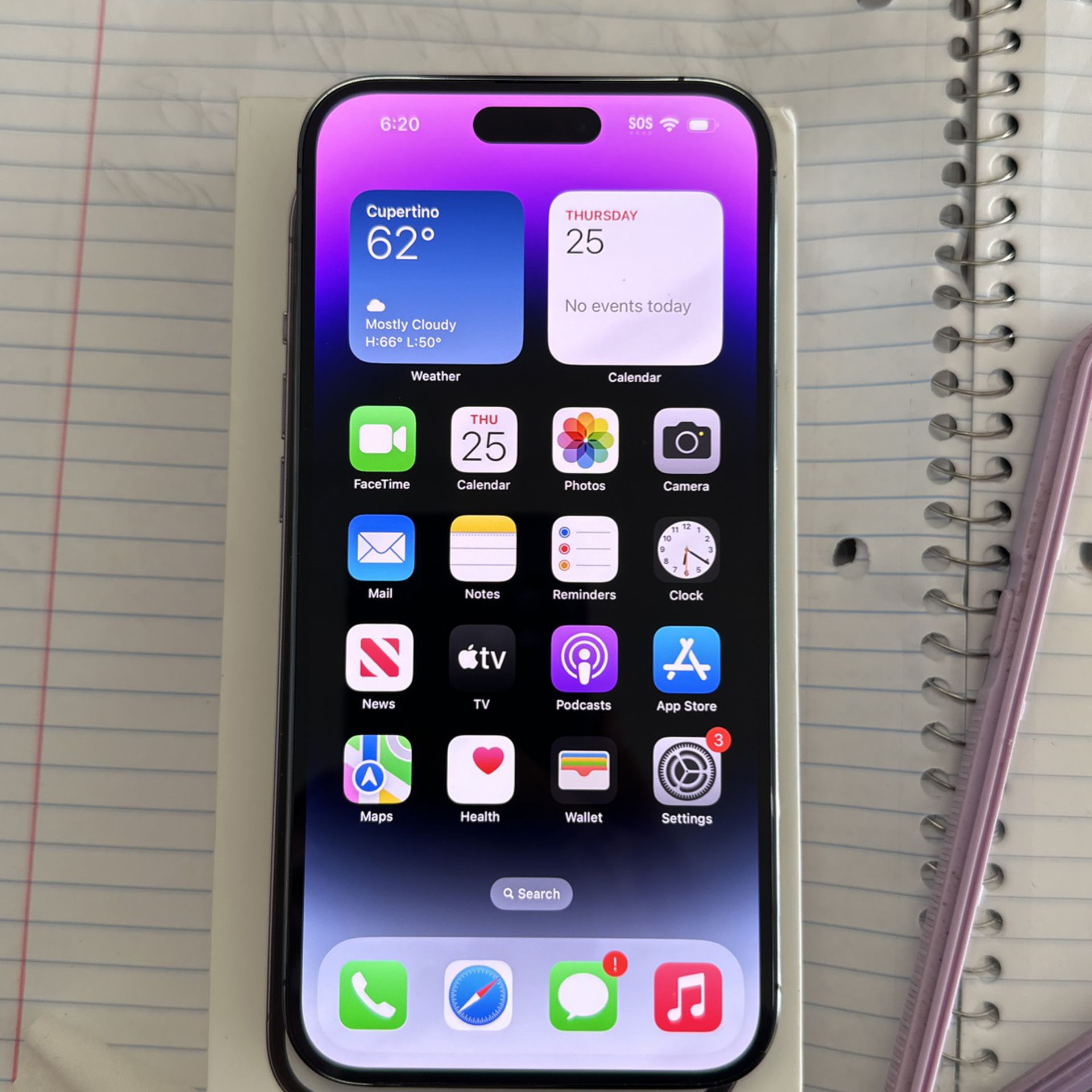 iPhone 14 Pro Max Unlock (LIKE NEW) 128gb Purple