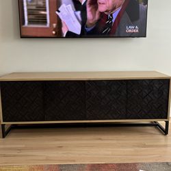 Crate and Barrel Media Console