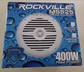 Rockville 5.25 2-Way Marine Speakers