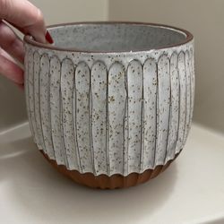 rejuvenation earthenware clay terracotta dipped ceramic flower plant decorative pot planter boho