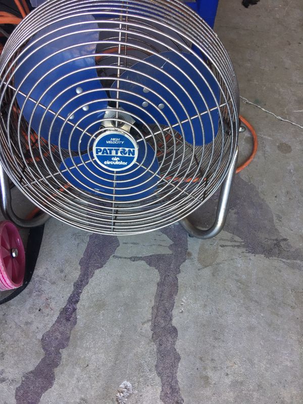Patton Aluminum Floor Fan For Sale In Lakeland Fl Offerup