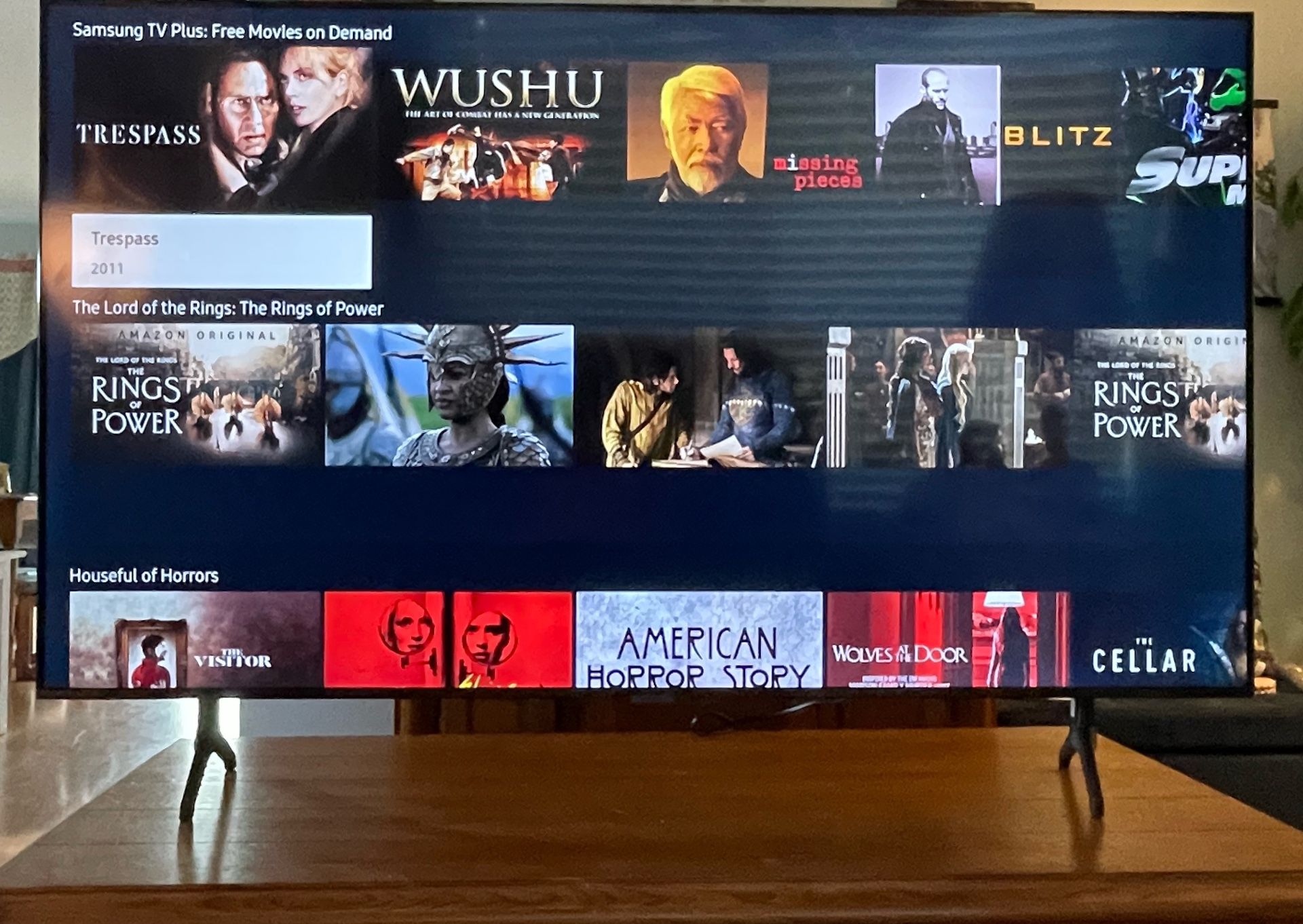 55 inch Samsung Smart TV