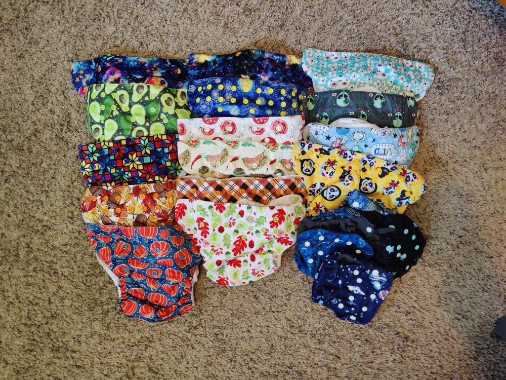 Mama Koala Cloth Diapers, Plus Newborn Size