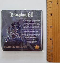 Disney Pin - Disneyland Resort 60th Diamond Celebration 2015