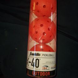 Franklin X-40, 3 Pk Pickleballs 