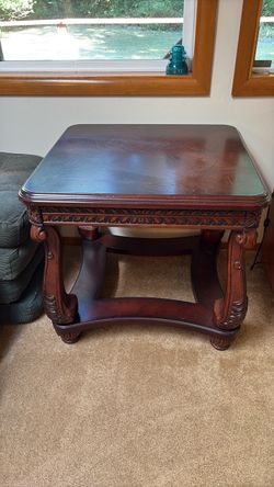 Mahogany End Table