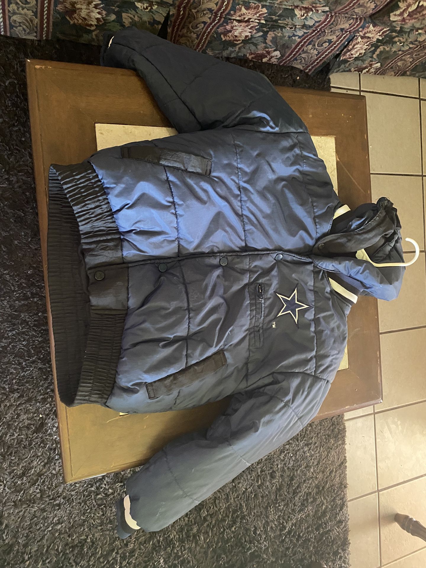 Cowboys NFL Reversible jacket Size small