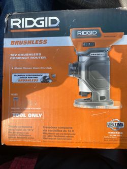 RIDGID 18V Brushless Compact Router R860444B