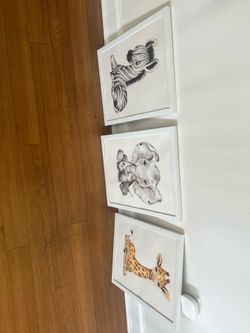 Baby room wall art