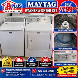 Maytag Washer & Dryer Set