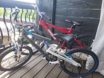 2 boys bikes must go by 5pm