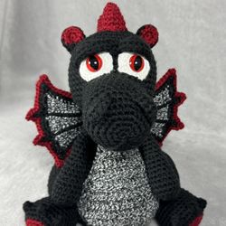 Handmade Stuffed Dragon