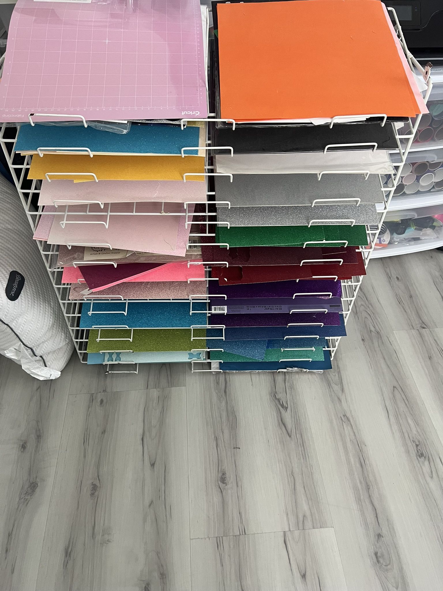 CARD STOCK ORGANIZER