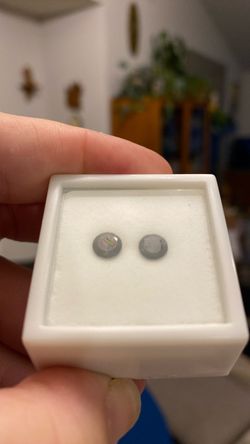 Smoky Tourmaline Pair for stud earrings